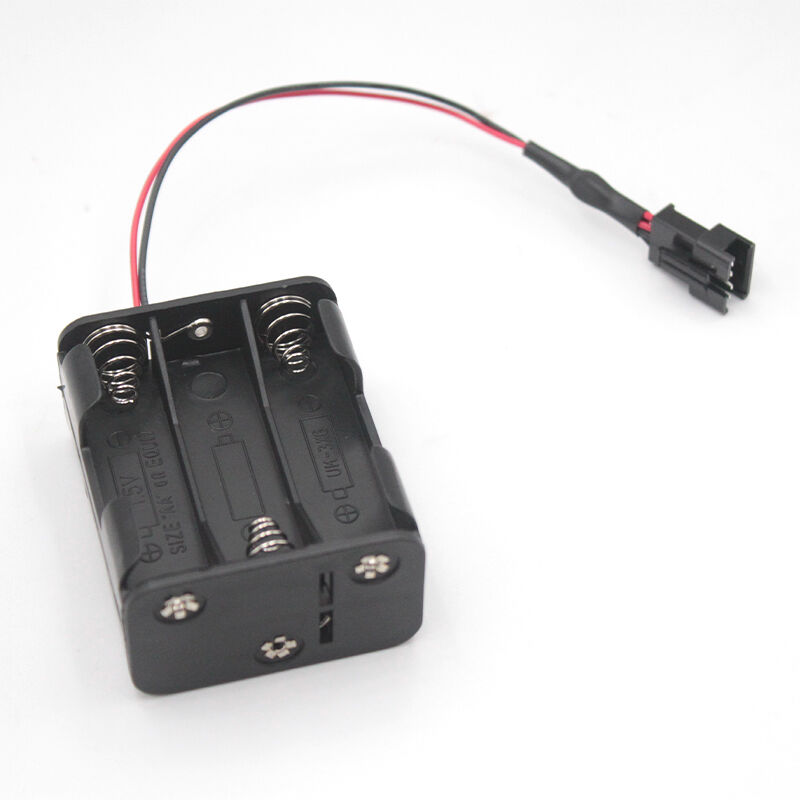 9V DC Output 6XAA Battery Holder with JST SM 4P Connector and 15cm Wire Lead