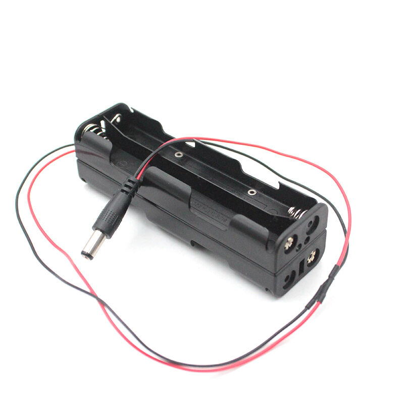 Electronics Projects 8AA Battery Holder Including 150mm Cable Length Robust Design for Electronic Circuit Power Management