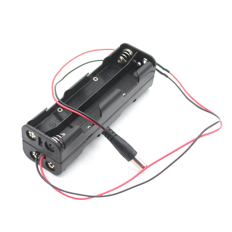 Electronics Projects 8AA Battery Holder Including 150mm Cable Length Robust Design for Electronic Circuit Power Management