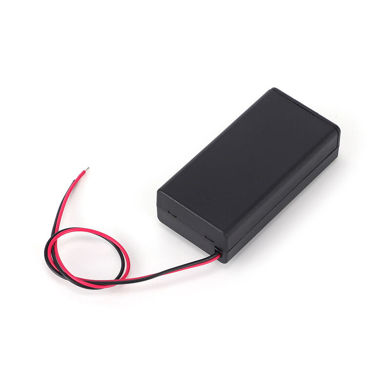 Standard Polarity AA Battery Holder Including 150mm Cable Length Designed for Easy Installation and Stable Power Output